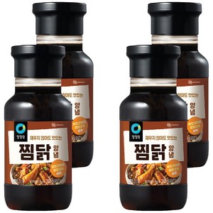 청정원 찜닭 양념, 280g, 4개