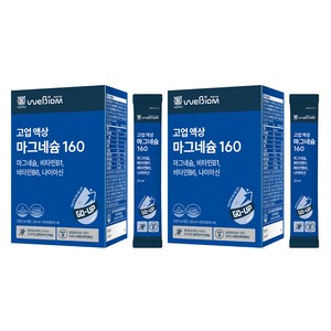 위바이옴 정품 고업 액상 마그네슘160 30p, 600ml, 2개