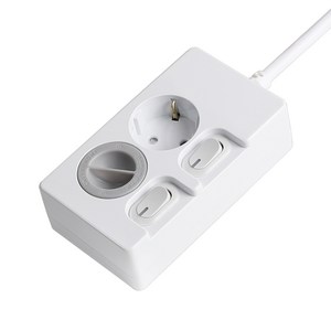 스윗홈 국내생산 개별스위치 절전형 멀티탭 2구+안전커버 1p