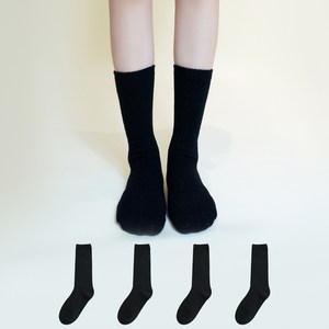 마이싹 여성용 겨울 양말 4켤레