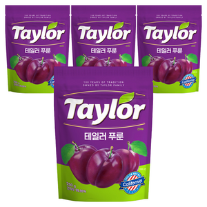 테일러 푸룬건자두, 250g, 4개