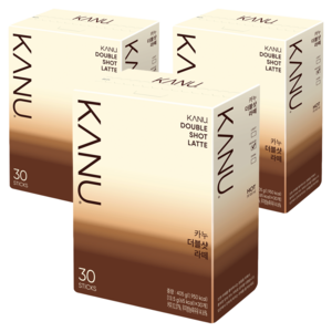 카누 더블샷 라떼 커피믹스 스틱