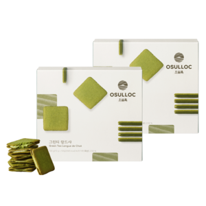 오설록 그린티 랑드샤 쿠키 10p, 100g, 2개