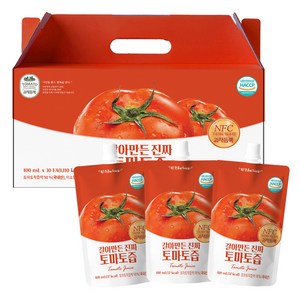 유기농마루 갈아만든 진짜 토마토즙, 100ml, 30개