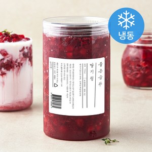 좋은습관 딸기청 (냉동), 750ml, 1개