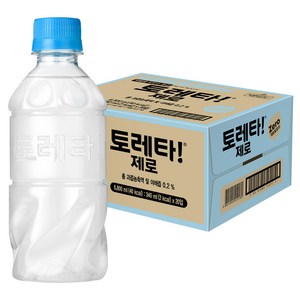 토레타 제로 무라벨 이온음료, 340ml, 20개