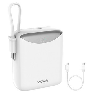 보바 고속충전 일체형 미니 보조배터리 10000mAh 22.5W