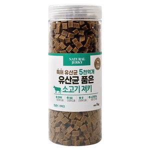라피끄 강아지 유산균 품은 져키, 소고기, 1kg, 1개