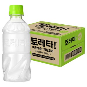 토레타 무라벨 이온음료, 340ml, 20개