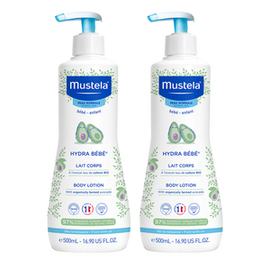 무스텔라 이드라 베베 바디로션, 500ml, 2개