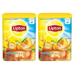 립톤 아이스티 믹스 복숭아맛, 770g, 2개