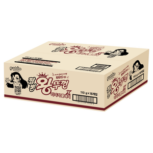왕뚜껑 짬뽕 컵라면 110g, 18개