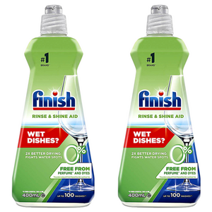 피니시 린스에이드 식기세척기 헹굼보조제, 400ml, 2개