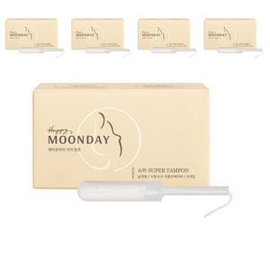 해피문데이 이지 탐폰, 슈퍼, 8개입, 5개