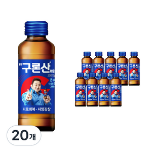 해태htb 영진 구론산 오리지날액 선물세트, 150ml, 20개