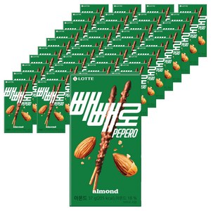 빼빼로 아몬드, 37g, 40개