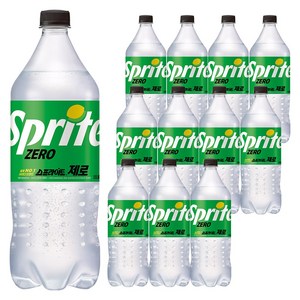 스프라이트 제로 사이다, 1.5L, 12개