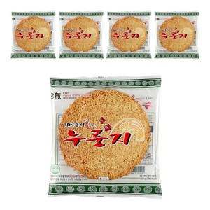 참좋은식품 가마솥의 구수한 별미 누룽지, 200g, 5개