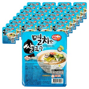 쿡시 멸치맛 쌀국수, 92g, 30개