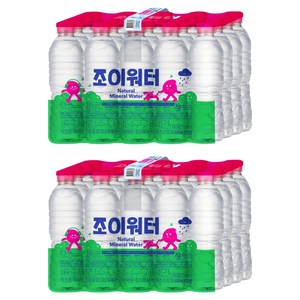 조이워터 생수 무라벨, 500ml, 40개