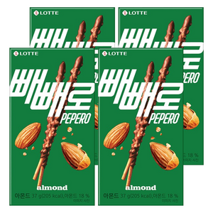 빼빼로 아몬드, 37g, 4개