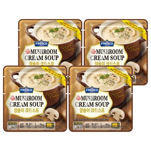 오뚜기프레스코 양송이 크림스프, 180g, 4개