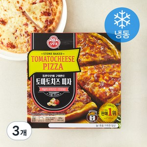 오뚜기 돌판오븐에 구워만든 토마토치즈 피자(냉동)