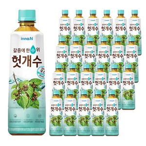 헛개수 차음료, 500ml, 24개