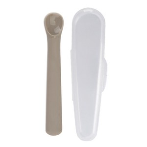 데일리라이크 봉봉 이유식 스푼 1단계 + 휴대용 케이스, 코코아, 1세트