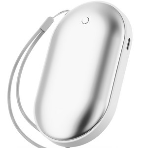 누아트 충전식 양면발열 손난로 보조배터리 5000mAh C타입