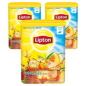 립톤 아이스티 믹스 복숭아맛, 770g, 3개