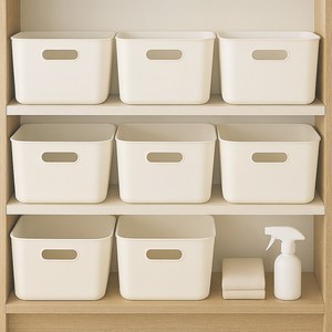 보노하우스 국내 제조 로코스 팬트리수납 정리 손잡이 바스켓