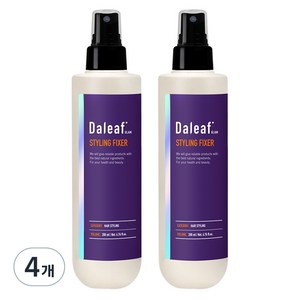 달리프 글램 스타일링 헤어픽서 스프레이, 200ml, 4개