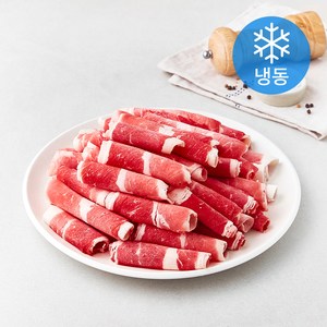 모아미트 호주산 곡물비육 차돌양지 샤브용 (냉동), 800g, 1개