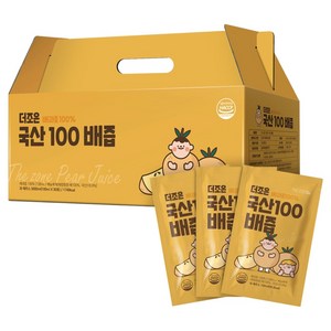 더존건강 더조은 국산100 배즙, 100ml, 30개