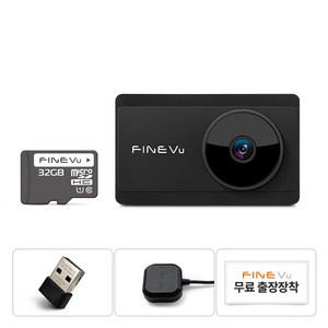 파인뷰 X3600 POWER QHD GPS BT Wi-Fi 동글 출장설치쿠폰 블랙박스, 32GB, 5종