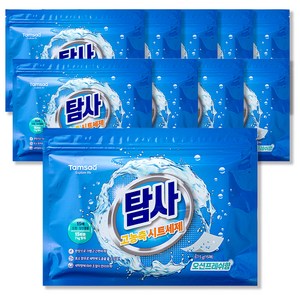 탐사 고농축 시트세제 오션프레쉬향, 15개입, 10개