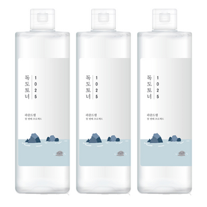 라운드랩 독도 토너, 500ml, 3개