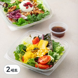 프레쉬팜 리코타 발사믹 샐러드 160g + 단호박 콘 샐러드 160g, 320g, 2세트