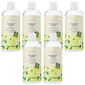 더샘 힐링 티 가든 그린티 클렌징 워터, 500ml, 6개