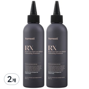 탐사 루트 코어 RX 탈모 증상 완화 볼륨 트리트먼트, 200ml, 2개