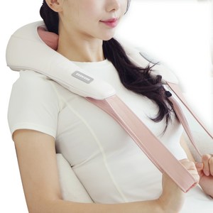 러블리 무선 온열 목 어깨 승모근 안마기