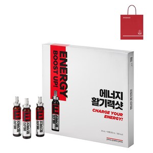 정관장 에너지 활기력샷+쇼핑백, 16개, 20ml