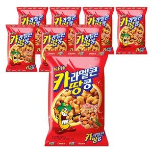 크라운 카라멜콘 땅콩, 72g, 8개