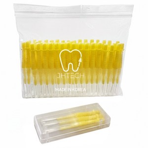 스마일브러쉬 치간 칫솔 I형 SSS 옐로우