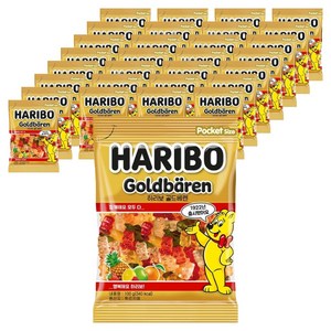 하리보 골드베렌 젤리, 100g, 30개