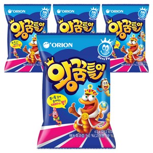 오리온 왕꿈틀이 젤리, 67g, 4개