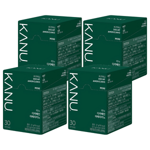 카누 미니 디카페인 아메리카노 스틱 원두커피믹스