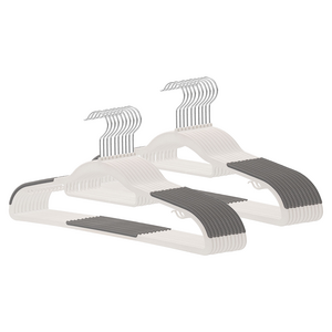 코멧 홈 미끄럼방지 회전형 옷걸이, 그레이, 20개