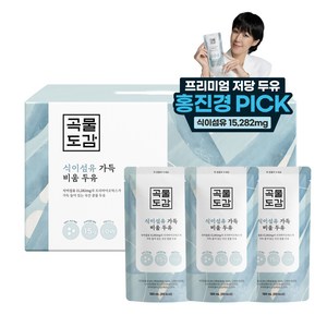 곡물도감 식이섬유 가득 비움 두유, 180ml, 15개